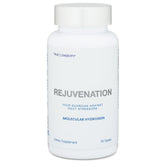 DRINK HRW Rejuvenation packaging demonstrates a convenient daily wellness routine.