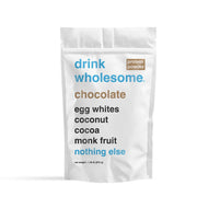 Drink Wholesome Chocolate Egg White Protein Bottle offers a gentle, dairy-free option for sensitive stomachs.
