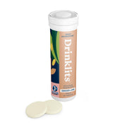 Drinklits tableta-electrolitos-ginger-lima se disuelve fácilmente en agua para hidratación rápida.