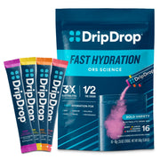 DripDrop Bold Watermelon packet for on-the-go hydration