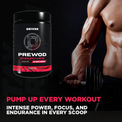 Driven PREWOD shaker mix demonstrating smooth hydration during workouts