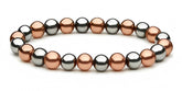 Drkao copper magnetic bracelet for women with adjustable fit and contemporary style.