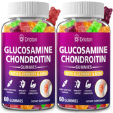 Drloton glucosamine chondroitin gummies bottle for convenient daily joint support