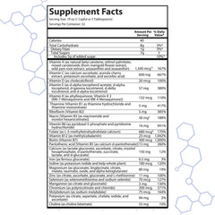 Intramax nutrition label displaying 415+ organically-bound nutrients.