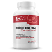 DrVmd Vascular Control bottle-front packaging for daily circulation support.