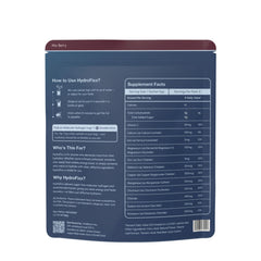 Dr.Water HydroFixx MixBerry packet dissolving in glass for electrolyte refreshment