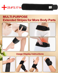 Dr.WYFOOT 36 LEDs red light and near-infrared for relaxing muscle recovery.