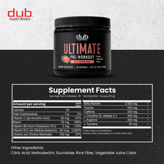 Scooped Dub Nutrition Watermelon Wave powder for steady energy