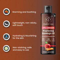 Dude's Love vegan aromatherapy oil with apple cinnamon aroma