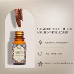 Dukhni Oud Ya Aini drops releasing warm spice notes