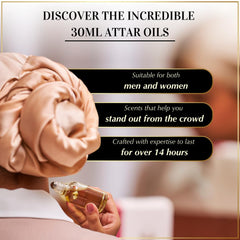 Dukhni Sandalia roll-on application for quick touch-ups