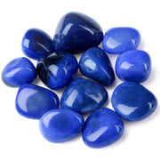 DUQGUHO blue-carnelian-stones displayed for calming decorative ambiance