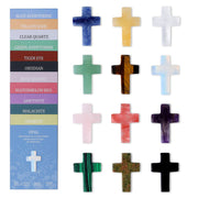 DUQGUHO Pocket Cross Crystals collection shows 12 colorful gems for gifting and keepsakes.