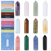DUQGUHO tower crystals opal for calming energy and stylish decor.