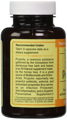 Durham's Bee Farm Propolis bottle on desk, ready for routine use