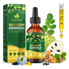 DUUDEPON Soursop Bitters bottle with sea moss for immune support