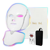 Duevie LED facial mask blue light for at-home skincare and relaxation