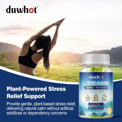 duwhot L-Theanine Gummies package displays a 60-chew supply