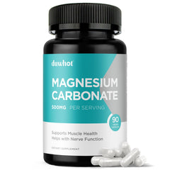 duwhot magnesium carbonate 500mg bottle for daily magnesium support
