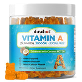 duwhot Vitamin A Gummies bottle displaying 60 servings for daily support