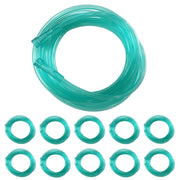 DWCHECK 10ft green oxygen tubing for clear visibility during therapy.
