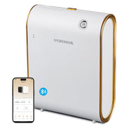DXBDHSJK diffuser front view showcases a compact white unit for modern living spaces.