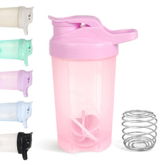 D.Y.A 16oz shaker bottle with leak-proof lid for secure workouts on the go