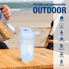 D.Y.A dishwasher-safe shaker bottle made from BPA-free materials