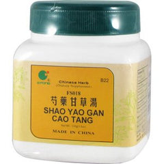 E-Fong Shao Yao Gan Cao Tang ingredients: peony and licorice, ideal for soothing evenings.