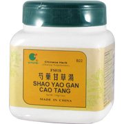 E-Fong Shao Yao Gan Cao Tang packaging with traditional herbal blend for a comforting ritual.