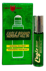 Eagle Brand Medicated Oil Roll-On 8ml bottle ideal for travel