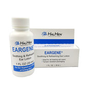 EARGENE Soothing Ear Lotion bottle for gentle ear care and itch relief.