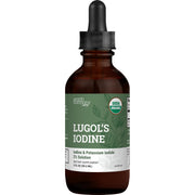 Earth Harmony Naturals Lugol's iodine bottle pour for easy daily dosing
