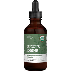 Earth Harmony Naturals Lugol's iodine bottle pour for easy daily dosing