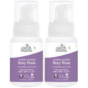 Earth Mama Calming Lavender Baby Wash bottle pump for gentle cleansing of sensitive skin