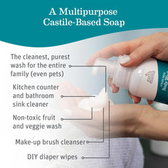 Earth Mama Ginger Fresh body wash bottle providing mild daily cleanse.