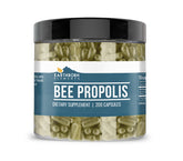 Earthborn Elements Bee Propolis bottle showing pure capsules for daily use