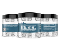 Earthborn Elements Betaine HCl lab-tested label emphasizes quality and transparency