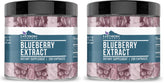 Earthborn Elements Blueberry 10:1 extract bottle for daily additive-free capsule supplement.