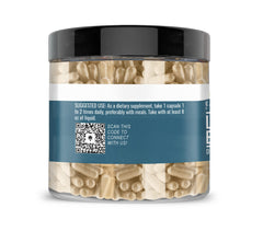 Earthborn Elements Lemon Balm Extract capsules highlight the 200-day supply for sustained use.