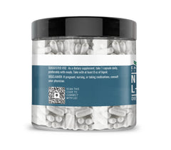 Close-up of NALT capsules highlighting pure, additive-free formulation.