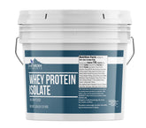 Earthborn Elements Whey Protein Isolate bucket front view for bulk protein.