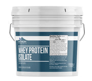 Earthborn Elements Whey Protein Isolate bucket front view for bulk protein.