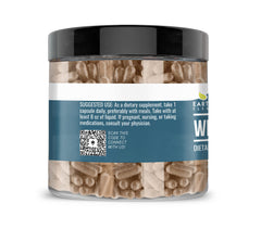 Earthborn Elements White Peony Root label showing undiluted supplement quality