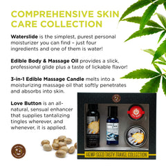 Earthly Body edible massage candle pineapple wax warm ambiance and massage