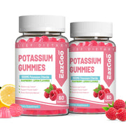 EAZGOO potassium gummies bottle front showing 1000 mg per serving for daily balance