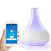Ebooine smart diffuser front-angle view, compact design for living spaces