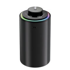 Ecantl waterless diffuser front view, durable metal shell ideal for home use and travel.