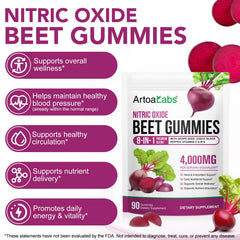 ECHTEYUN gummies closeup shows vibrant red gummies with natural flavor.