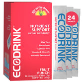 Eco Drink Fruit Punch stick-pack ready for on-the-go hydration